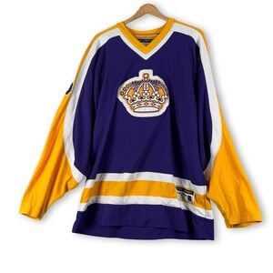 NHL Heroes Of Hockey CCM Hockey Jersey Los Angeles Kings Marcel Dionne Sz L Larg